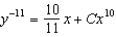<strong>Solve the Bernoulli differential equation .</strong> A) B) C) D) E)