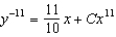 <strong>Solve the Bernoulli differential equation .</strong> A) B) C) D) E)