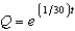 <strong>A 300-gallon tank is full of a solution containing 35 pounds of concentrate. Starting at time distilled water is added to the tank at a rate of 30 gallons per minute, and the well-stirred solution is withdrawn at the same rate. Find the amount of concentrate Q in the solution as a function of t.</strong> A) B) C) D) E)