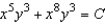 <strong>Use as a integrating factor to find the general solution of the differential equation .</strong> A) B) C) D) E)