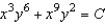 <strong>Use as a integrating factor to find the general solution of the differential equation .</strong> A) B) C) D) E)