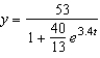 <strong>Find the logistic equation that satisfies the following differential equation and initial condition. </strong> A) B) C) D) E) none of the above