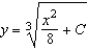 <strong>Find the general solution of the differential equation .</strong> A) B) C) D) E)