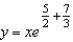 <strong>Find an equation of the graph that passes through the point (7, 3) and has the slope .</strong> A) B) C) D) E)