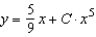 <strong>Solve the homogeneous differential equation .</strong> A) B) C) D) E)