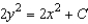 <strong>Sketch a few solutions of the differential equation on the slope field and then find the general solution analytically. </strong> A) B) C) D) E)