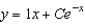 <strong>Sketch a few solutions of the differential equation on the slope field and then find the general solution analytically. </strong> A) B) C) D) E)