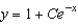 <strong>Sketch a few solutions of the differential equation on the slope field and then find the general solution analytically. </strong> A) B) C) D) E)