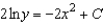 <strong>Solve the differential equation. </strong> A) B) C) D) E)
