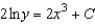 <strong>Solve the differential equation. </strong> A) B) C) D) E)