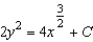 <strong>Solve the differential equation .</strong> A) B) C) D) E)