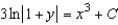 <strong>Solve the differential equation. </strong> A) B) C) D) E)