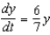 Find the function   passing through the point   with the first derivative   .
