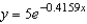 <strong>Find the exponential function that passes through the two given points. Round your values of C and k to four decimal places. </strong> A) B) C) D) E)