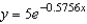 <strong>Find the exponential function that passes through the two given points. Round your values of C and k to four decimal places. </strong> A) B) C) D) E)