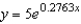 <strong>Find the exponential function that passes through the two given points. Round your values of C and k to four decimal places. </strong> A) B) C) D) E)