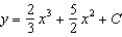 <strong>Use integration to find a general solution of the differential equation. </strong> A) B) C) D) E)