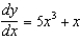 Use integration to find a general solution of the differential equation.  