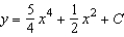 <strong>Use integration to find a general solution of the differential equation. </strong> A) B) C) D) E)