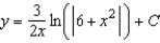 <strong>Use integration to find a general solution of the differential equation .</strong> A) B) C) D) E)