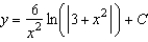 <strong>Use integration to find a general solution of the differential equation .</strong> A) B) C) D) E)