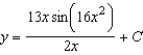 <strong>Use integration to find a general solution of the differential equation .</strong> A) B) C) D) E)