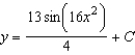 <strong>Use integration to find a general solution of the differential equation .</strong> A) B) C) D) E)