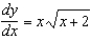 Use integration to find a general solution of the differential equation.  