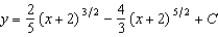 <strong>Use integration to find a general solution of the differential equation. </strong> A) B) C) D) E)