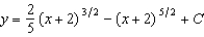 <strong>Use integration to find a general solution of the differential equation. </strong> A) B) C) D) E)