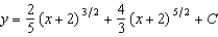 <strong>Use integration to find a general solution of the differential equation. </strong> A) B) C) D) E)