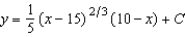 <strong>Use integration to find a general solution of the differential equation . </strong> A) B) C) D) E)