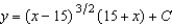 <strong>Use integration to find a general solution of the differential equation . </strong> A) B) C) D) E)