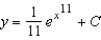<strong>Use integration to find a general solution of the differential equation. </strong> A) B) C) D) E)