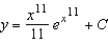 <strong>Use integration to find a general solution of the differential equation. </strong> A) B) C) D) E)