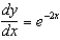 Select from the choices below the slope field for the differential equation.  