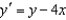 Sketch the slope field for the differential equation   and use the slope field to sketch the solution that passes through the point   .