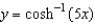 Find the derivative of the function   .