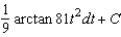 <strong>Find the integral </strong> A) B) C) D) E)