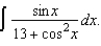 Find the integral  