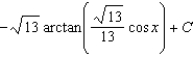 <strong>Find the integral </strong> A) B) C) D) E)