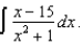 Find the integral  
