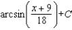 <strong>Find the indefinite integral. </strong> A) B) C) D) E)