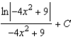 <strong>Find the indefinite integral. </strong> A) B) C) D) E)