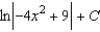 <strong>Find the indefinite integral. </strong> A) B) C) D) E)