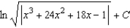 <strong>Find the indefinite integral. </strong> A) B) C) D) E)