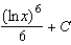 <strong>Find the indefinite integral .</strong> A) B) C) D) E)