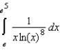 Evaluate the definite integral   .