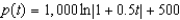 <strong>Suppose a population of bacteria is changing at a rate of where t is the time in days. The initial population (when t = 0) is 500. Write an equation that gives the population at any time t.</strong> A) B) C) D) E)