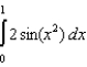 Find the smallest n such that the error estimate in the approximation of the definite integral is less than 0.00001 using the Trapezoidal Rule. Use a graphing utility to estimate the maximum of the absolute value of the second derivative.